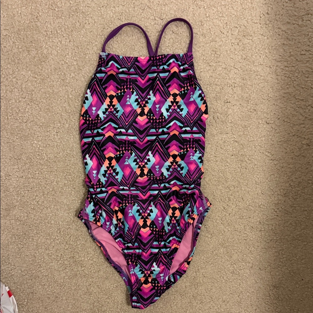 Geometric Speedo Women’s Suit Size 28
